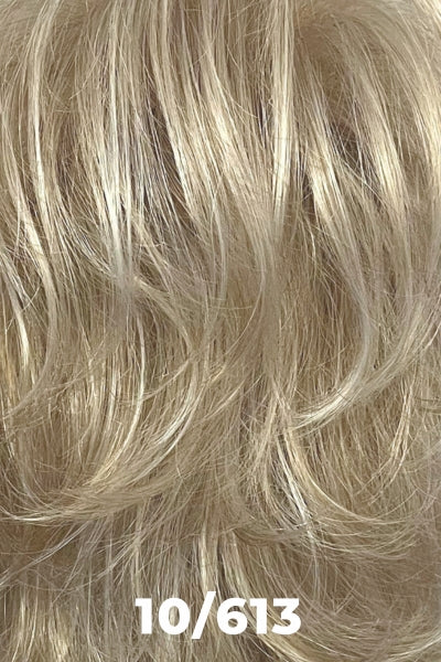 Color Swatch 10/613 for Henry Margu Wig Fiona (#4749). Cool, grey blonde with pale blonde highlights.