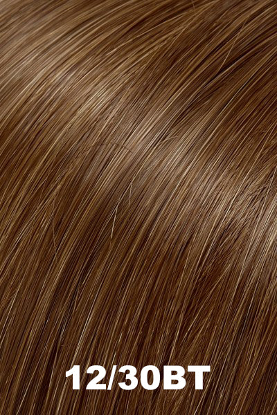 EasiHair - Synthetic Colors - 12/30BT (Rootbeer Float). Lt Gold Brown & Med Red-Gold Blend w/ Med Red-Gold Tips.
