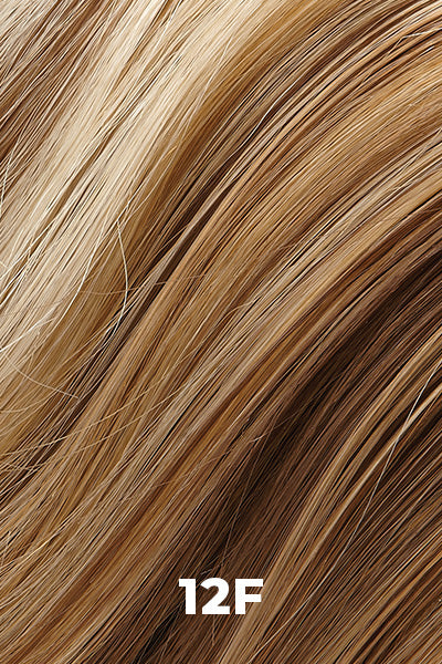 EasiHair Extensions - EasiLuxe Clip (#941) - 12F (Pecan Praline).Lt Gold Brown with more noticeable highlights.
