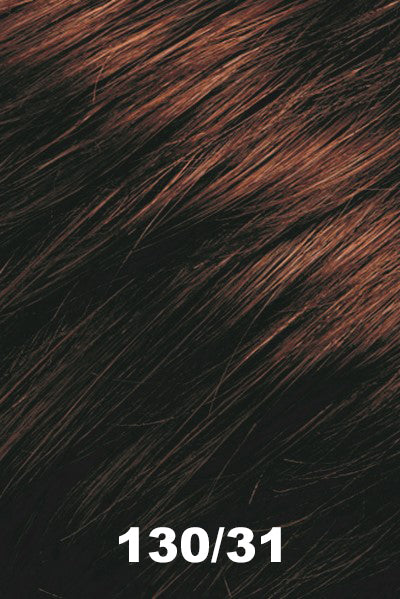 EasiHair - Synthetic Colors - 130/31 (Cherry Cobbler). Med Natural Red Brown & Med Red Blend w/ Med Red Tips.