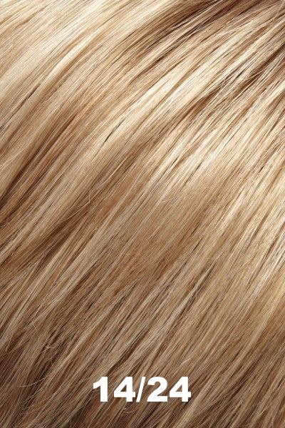 EasiHair wigs - EasiWrap Mini (#937) - 14/24 (Crème Soda). Med Natural-Ash Blonde & Lt Natural Blonde Blend.