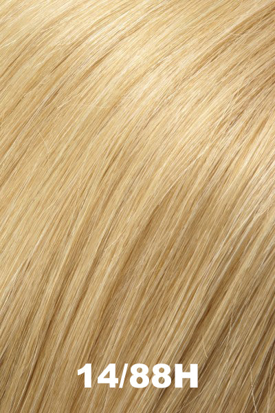 Jon Renau - Human Hair Colors - 14/88H (Vanilla Macaron). Lt Wheat Blonde with slight Gold Vanilla Blonde undertone.