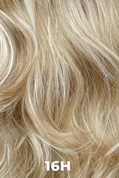 Color Swatch 16H for Henry Margu Wig Brie (#4526). Cool, grey blonde with pale blonde highlights.