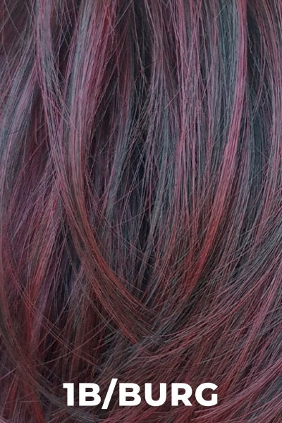 TressAllure - Synthetic Colors - 1B/Burg. Black with Burgundy.