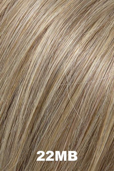 Jon Renau - Synthetic Colors - 22MB (Poppy Seed). Light Cool Blonde with Light Natural Warm Blonde Blend.
