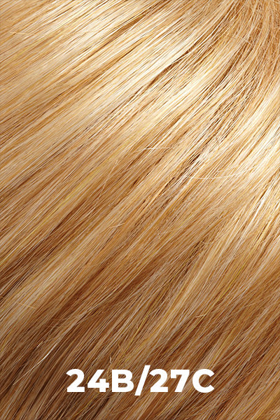 EasiHair - Human Hair Colors - 24B/27C (Butterscotch). Lt Gold Blonde & Lt Red-Gold Blonde Blend.
