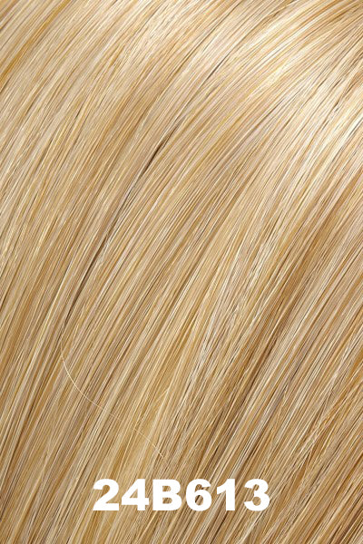 EasiHair - Synthetic Colors -24B613 (Butter Popcorn). Lt Gold Blonde & Pale Natural Gold Blonde Blend.
