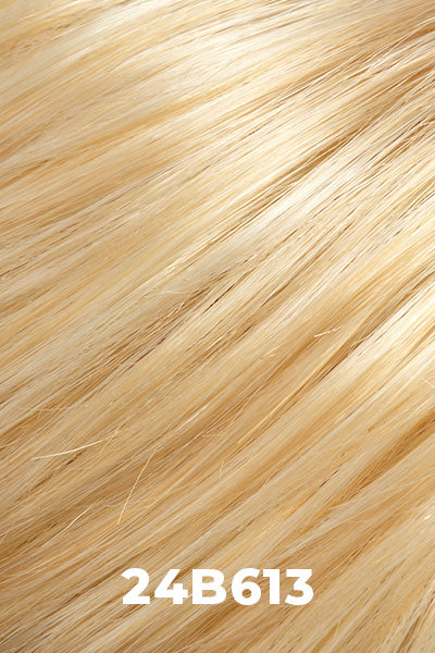 EasiHair - Human Hair Colors - 24B613 (Butter Popcorn). Lt Gold Blonde & Pale Natural Gold Blonde Blend.