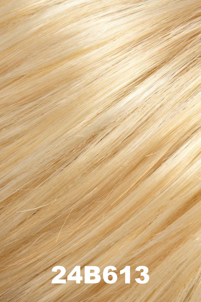 EasiHair Extensions - EasiPony Medium Wavy HD (923) - 24B613 (Butter Popcorn). Lt Gold Blonde & Pale Natural Gold Blonde Blend.