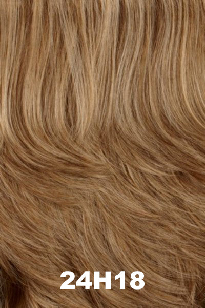 Henry Margu Wigs - Paris (#6002) - 24H18. Light Ash Brown w/ Gold Blonde highlights.