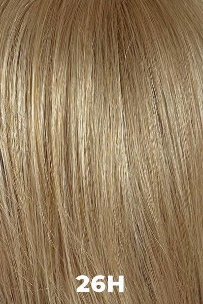 Color Swatch 26H for Henry Margu Wig Amelia (#2507). Light blonde base with a golden hue and pale blonde highlights.