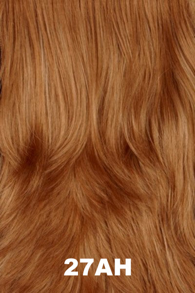 Henry Margu Wigs - Paris (#6002) - 27AH. Dark Strawberry Blonde w/ Dark Blonde highlights.