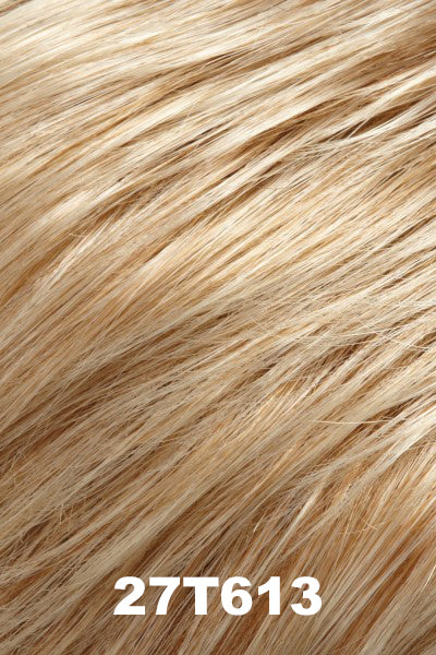 Jon Renau - Synthetic Colors - 27T613 (Marshmallow). Med Red Blonde & Pale Natural Gold Blonde Blend w/ Pale Natural Gold Blonde Tips.