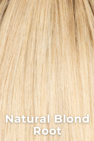 Amore - Human Hair Colors - Natural Blond Root. Light cool blond with a hint of medium warm blond. A soft, lighter root tone creates a natural appearance.