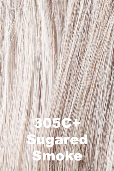 Gabor - Synthetic Colors - Sugared Smoke (305C). Light Blonde with 80% Grey and a Pearly White at the front.