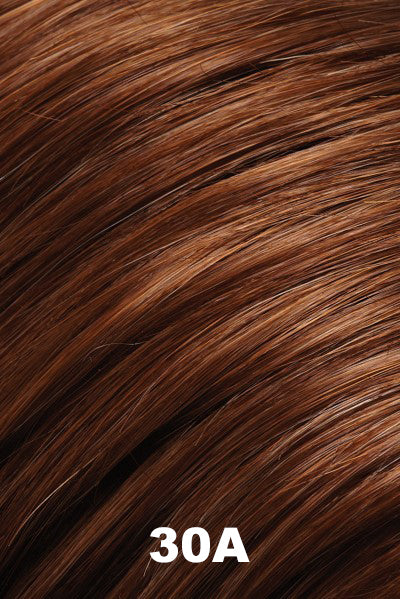 Jon Renau - Synthetic Colors - 30A (Hot Pepper). Med Natural Red Blonde/Brown.