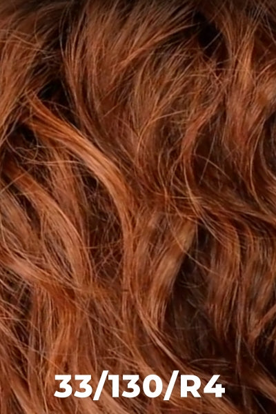 TressAllure Wigs - Sizzle -  33/130/R4. Red Auburn.