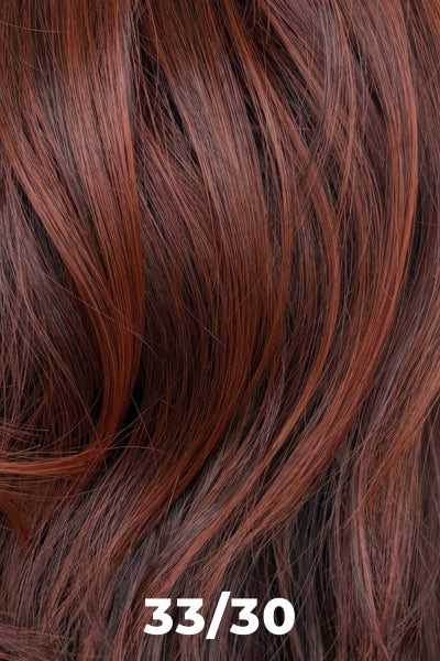 TressAllure Wigs - Excite - 33/30. Dark Auburn Blend.