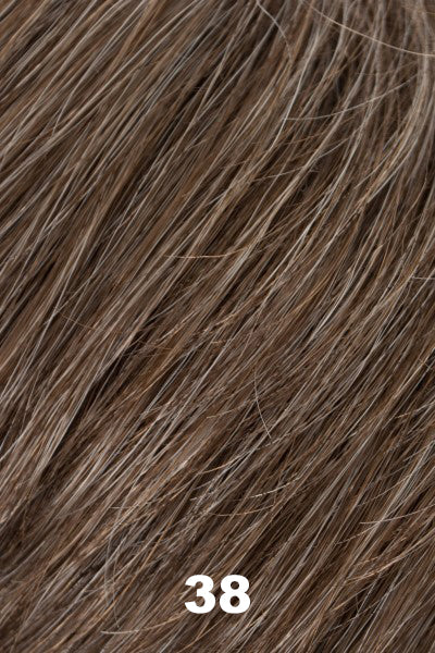 Tony or Beverly - Synthetic Colors - 38. Light Brown w/ 15% Grey.
