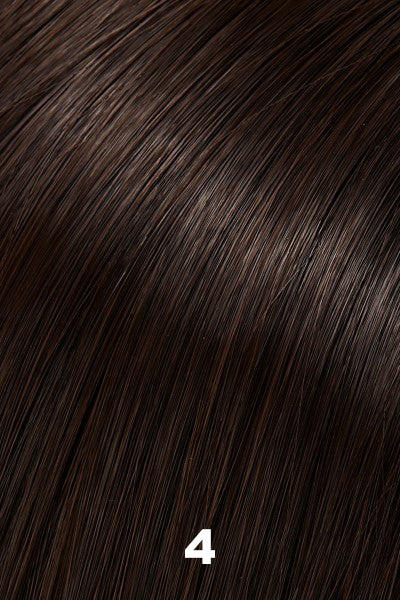 EasiHair Extensions - EasiPony Medium HD (925) - 4 (Brownie Finale). Dark Brown.