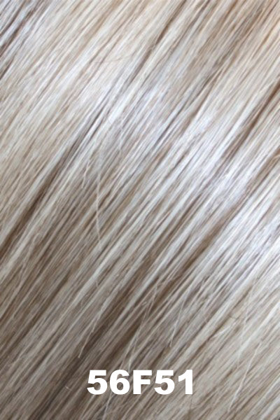 Jon Renau - Heat Defiant Colors - 56F51 (Oyster). Light grey with 20% medium brown & light grey with 30% dark brown blend.