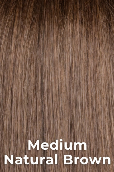 Amore - Human Hair Colors - Medium Natural Brown. Neutral medium brown tone. This sleek, natural color is sure to be a daily go-to.