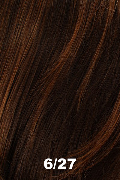 Tony or Beverly - Synthetic Colors - 6/27. Dark brown with auburn highlights.