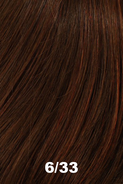 Tony or Beverly - Synthetic Colors - 6/33. Medium brown with subtle auburn highlights.