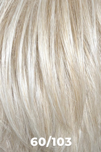 TressAllure - Short Shag - 60/103. A three tone grey blended into creamy off white and warm golden grey.