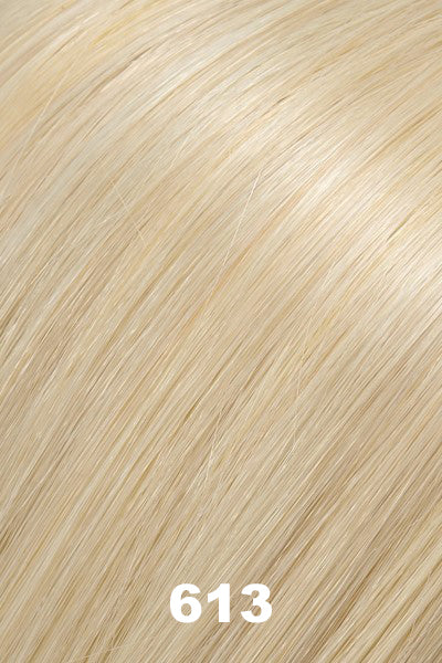 Jon Renau - Synthetic Colors - 613 (White Chocolate). Pale Natural Gold Blonde.