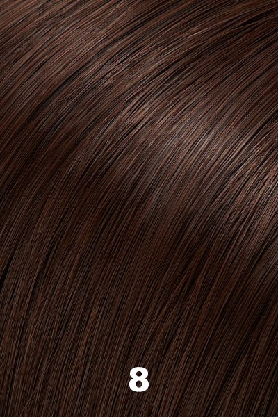 EasiHair Extensions - EasiPony Long HD (#926) - 8 (Cocoa). Med Brown.