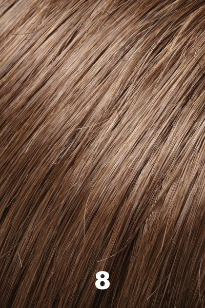 EasiHair Extensions - EasiPony Medium Wavy HD (923) - 8 (Cocoa). Med Brown.