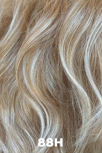 Color Swatch 88H for Henry Margu Wig Athena (#4754). Dark golden blonde with red tones and light beige blonde highlights.