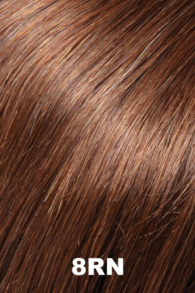 Jon Renau - Human Hair Colors - 8RN (Natural Warm Brown). Med Red-Gold Brown Renau Natural.
