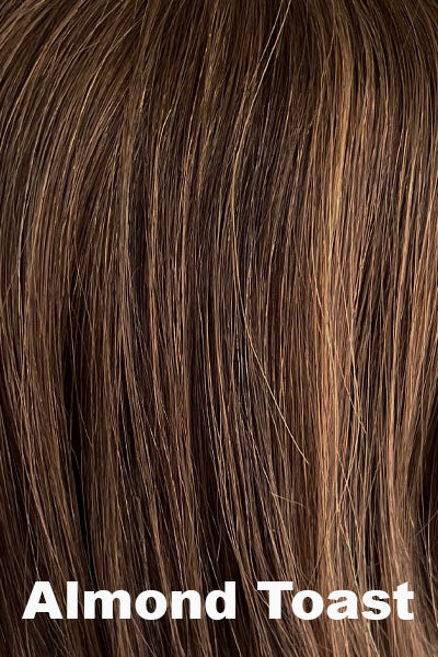 Orchid - Human Hair Colors - Almond Toast. A cool satin brown mixed with rich deep warm brown.