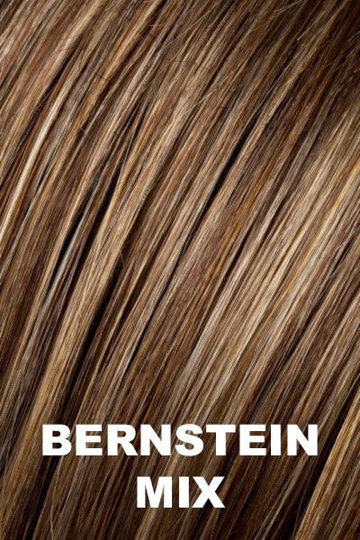 Ellen Wille - Synthetic Mix Colors - Bernstein Mix. Light Brown Base with Subtle Light Honey Blonde and Light Butterscotch Blonde Highlights.