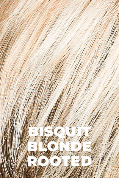 Ellen Wille - Rooted Synthetic Colors - Bisquit Blonde Rooted. Darkest Brown with Light Golden Blonde and Winter White Blend with Shaded Roots.