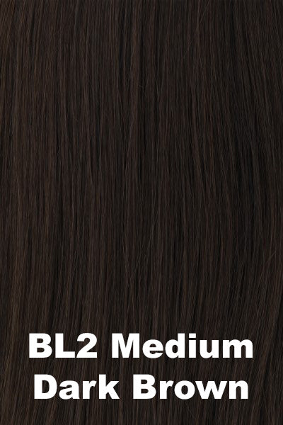 Raquel Welch - Human Hair Colors - Medium Dark Brown (BL2).  Medium Dark Brown.