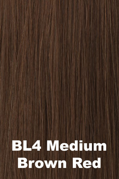 Raquel Welch - Human Hair Colors - Medium Brown Red (BL4). Medium Brown mixed with Red.