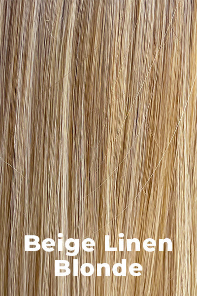 Belle Tress Wigs - Oxford (CT-1027) - Beige Linen Blonde Average. Blend of Warm Light Blonde and Ivory Silk Blonde with a Dark Brown Root.