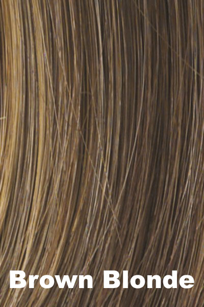 Brown with caramel bronze highlights.