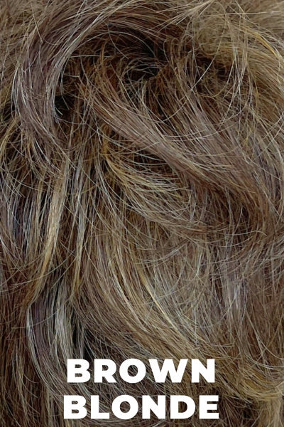 Color BrownBlonde for Gabor wig Adoration. Brown with caramel bronze highlights.