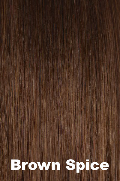 Orchid - Human Hair Colors - Brown Spice. Blend of dark brown and medium warm brown.