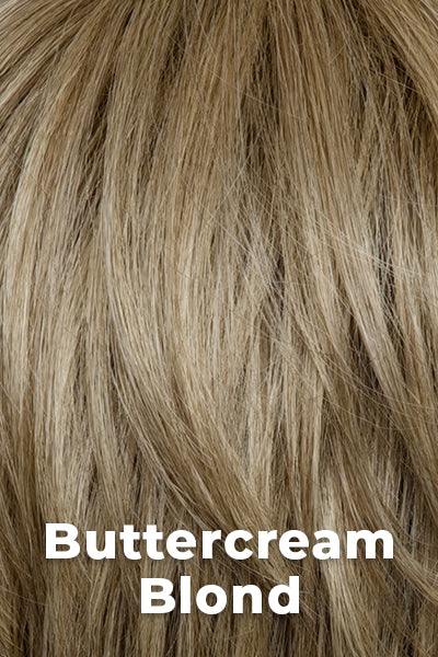 Alexander Couture Wigs - Charlotte (#1040) - Buttercream Blond. A blend of light ash, medium honey, and pale gold blonde.