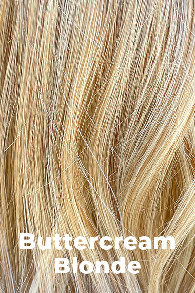 Belle Tress- Synthetic Colors - Buttercream Blonde. Pale blonde base with honey blonde highlights.