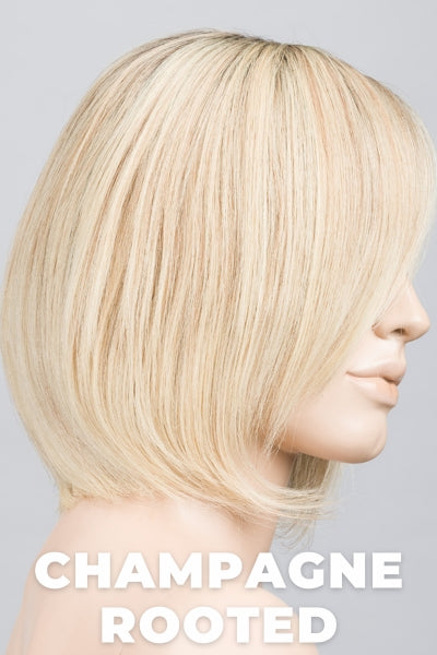 Light Neutral Blonde and Medium Blonde with Lightest Pale Blonde Blend and Shaded Roots.