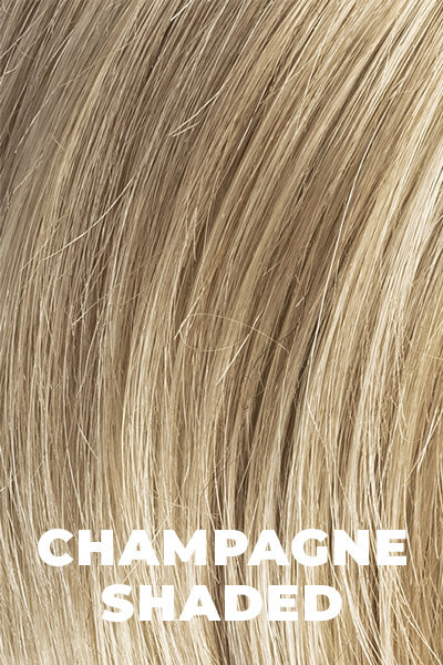 Ellen Wille - Shaded Synthetic Colors - Champagne Shaded. Light Beige Blonde, and Medium Honey Blonde with shaded roots.