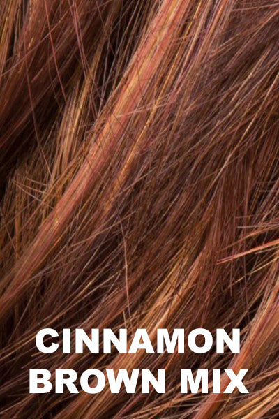 Ellen Wille - Synthetic Mix Colors - Cinnamon Brown Mix. Med auburn, dark auburn and light auburn with Darker Roots.