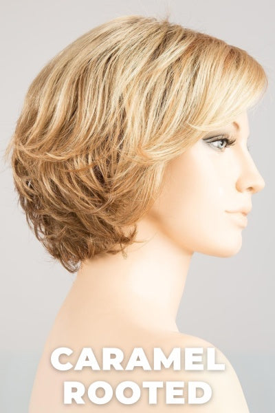 Ellen Wille Wigs - Flair Mono wig Ellen Wille Caramel Rooted Petite-Average 