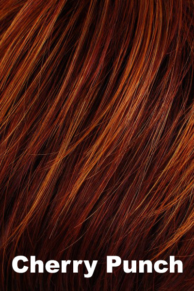 Tony or Beverly - Synthetic Colors - Cherry Punch. 33 w/ 28 Highlights, Burgundy Ends. 